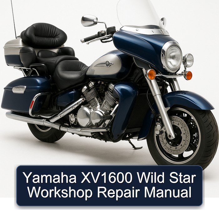 Yamaha XV Models XV1600 Wild Star Service Repair Workshop Manual PDF