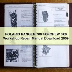 2009 Polaris Ranger 700 4x4 Crew 6x6 Service Repair Workshop Manual PDF