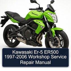 1997-2006 Kawasaki ER Models ER-5 ER500 Service Repair Workshop Manual PDF