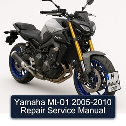 2005-2010 Yamaha MT Series MT-01 Service Repair Workshop Manual PDF