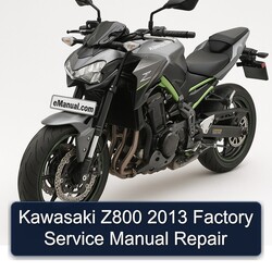 2013 Kawasaki Z Series Z800 Service Repair Workshop Manual PDF