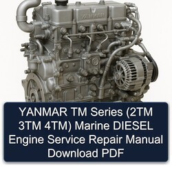 Continental TM Series Yanmar (2tm 3TM 4tm) Marine Diesel Engine 2TM 4TM Service Repair Workshop Manual PDF