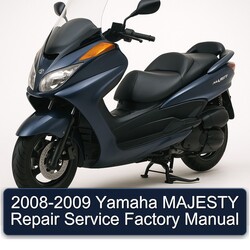 2008-2009 Yamaha Majesty Service Repair Workshop Manual PDF