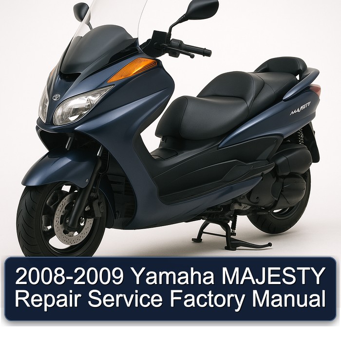 2008-2009 Yamaha Majesty Service Repair Workshop Manual PDF
