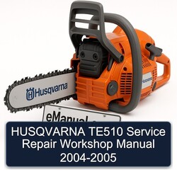 2004-2005 Husqvarna TE Models TE510 Service Repair Workshop Manual PDF