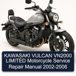 2002-2006 Kawasaki Vulcan VN2000 Limited Motorcycle Service Repair Workshop Manual PDF