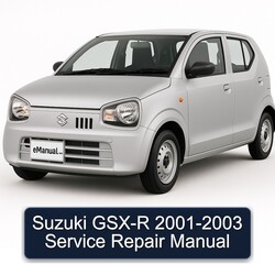 2001-2003 Suzuki GSX Series GSX-R Service Repair Workshop Manual PDF