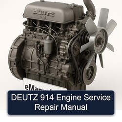 Deutz 914 Engine Service Repair Workshop Manual PDF