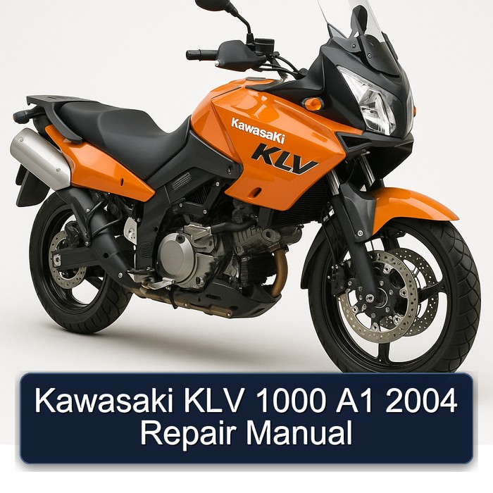 2004 Kawasaki KLV Models 1000 A1 Service Repair Workshop Manual PDF