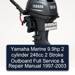 1997-2003 Yamaha Marine 9.9hp 2 Cylinder 246CC Stroke Outboard Service Repair Workshop Manual PDF