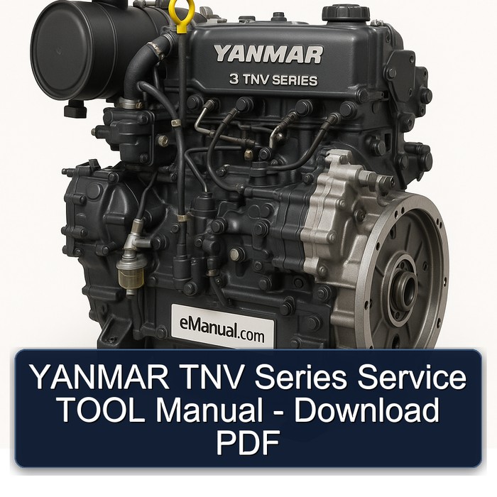 Yanmar TNV Series Tool Service Repair Workshop Manual PDF
