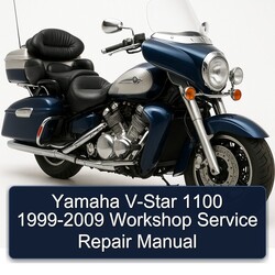 1999-2009 Yamaha Royal Star Venture V-STAR 1100 Service Repair Workshop Manual PDF