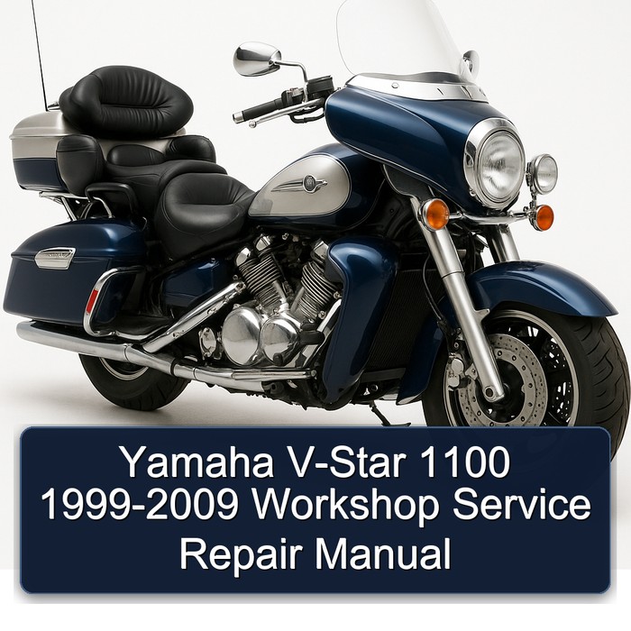 1999-2009 Yamaha Royal Star Venture V-STAR 1100 Service Repair Workshop Manual PDF