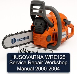 2000-2004 Husqvarna WRE125 Service Repair Workshop Manual PDF