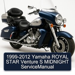 1999-2012 Yamaha Royal Star Venture S Midnight Servicemanual Service Repair Workshop Manual PDF
