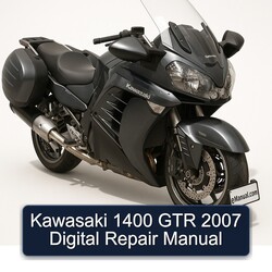2007 Yamaha GTR Kawasaki 1400 Digital Service Repair Workshop Manual PDF