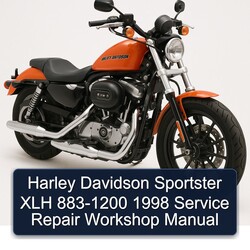 1998 Harley Davidson Sportster XLH 883-1200 Service Repair Workshop Manual PDF