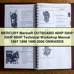 1997-2000 Mercury Mariner Outboard 40HP 50HP 55HP 60HP Onwards Service Repair Workshop Manual PDF