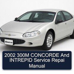 Chrysler Concorde Intrepid Repai Service Repair Workshop Manual PDF