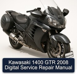 2008 Yamaha GTR Kawasaki 1400 Digital Service Repair Workshop Manual PDF