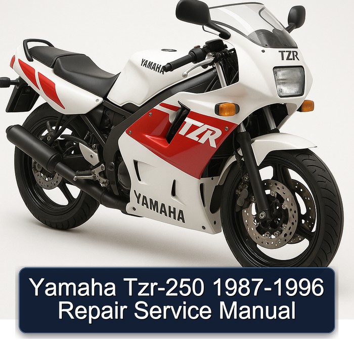 1987-1996 Yamaha TZR Models TZR-250 Service Repair Workshop Manual PDF