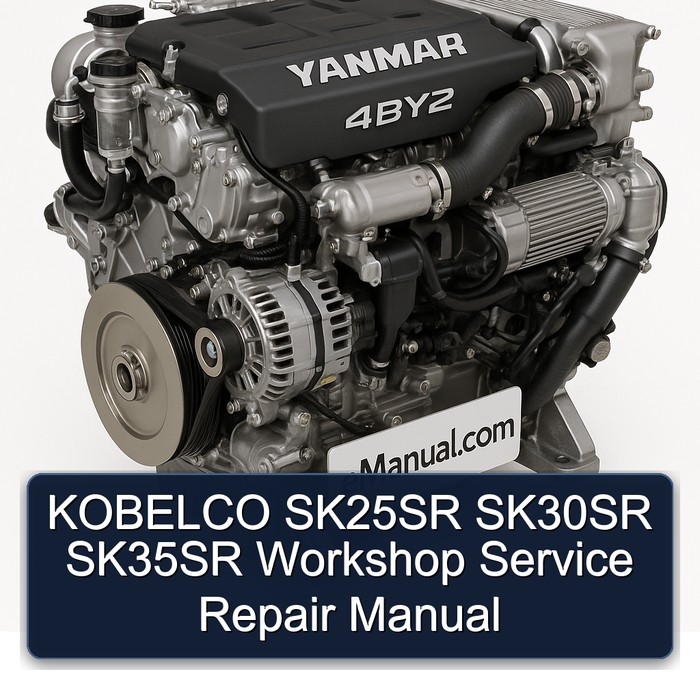 Yanmar 4 BY 2 Kobelco SK25SR SK30SR SK35SR Service Repair Workshop Manual PDF