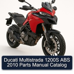 2010 Ducati Multistrada 1200S ABS Parts Catalog PDF
