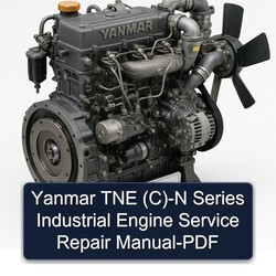 Cummins N Series Yanmar TNE (c)- Industrial Engine Service Repair Workshop Manual PDF