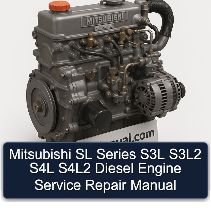 Mitsubishi SL Series S3L S3l2 S4L S4l2 Diesel Engine Service Repair Workshop Manual PDF