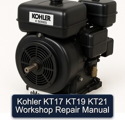 Kohler K Series KT17 KT19 KT21 Service Repair Workshop Manual PDF