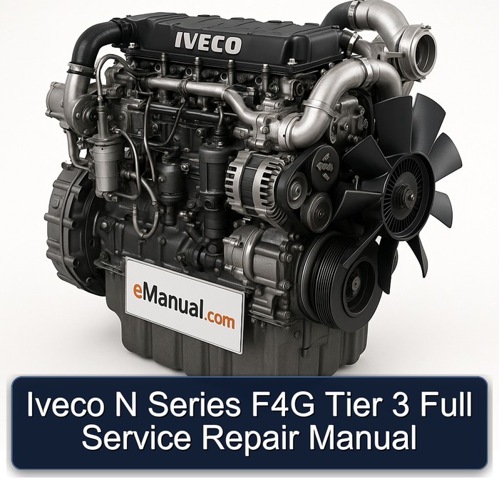 Isuzu N Series Iveco F4G Tier 3 Service Repair Workshop Manual PDF