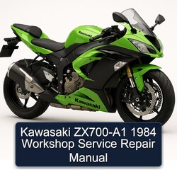1984 Kawasaki ZX Models ZX700-A1 Service Repair Workshop Manual PDF