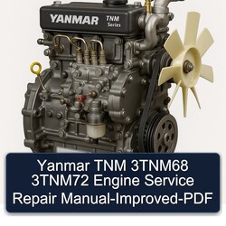 Yanmar TNM Series 3tnm68 3tnm72 Engine -improved Service Repair Workshop Manual PDF