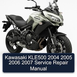 2004-2007 Kawasaki Versys KLE500 Service Repair Workshop Manual PDF
