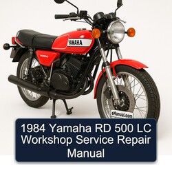 1984 Yamaha RD Series 500 Lc Service Repair Workshop Manual PDF