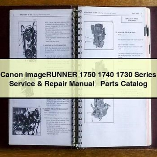 Canon Imagerunner 1750 1740 1730 Series Parts Catalog PDF