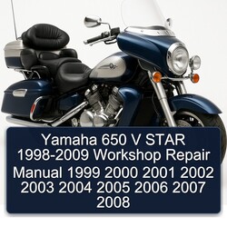 1998-2009 Yamaha Royal Star Venture 650 V Service Repair Workshop Manual PDF