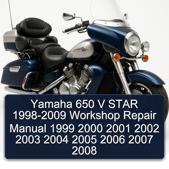 1998-2009 Yamaha Royal Star Venture 650 V Service Repair Workshop Manual PDF