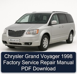1998 Chrysler Grand Voyager Service Repair Workshop Manual PDF