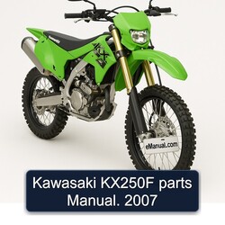 2007 Kawasaki KX Series KX250F Parts Catalog PDF
