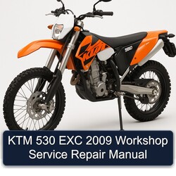 2009 KTM 530 EXC Service Repair Workshop Manual PDF