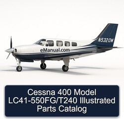 Cessna 400 Model Lc41-550fg/t240 Illustrated Parts Catalog PDF
