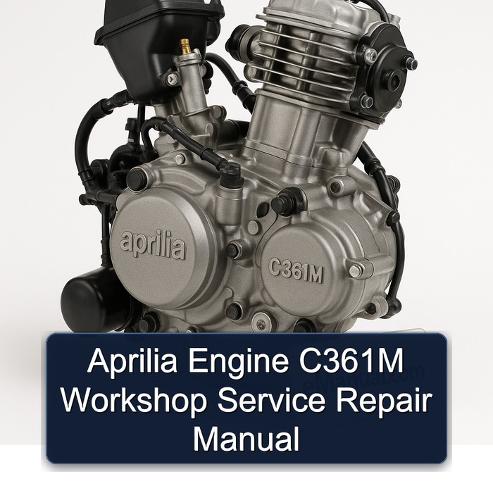 Aprilia Engine C361M Service Repair Workshop Manual PDF