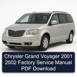 2001-2002 Chrysler Grand Voyager Service Repair Workshop Manual PDF