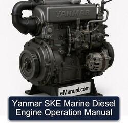 Isuzu Marine Yanmar SKE Diesel Engine Operation Service Repair Workshop Manual PDF