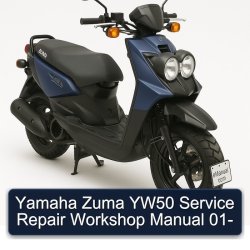 Yamaha Zuma YW50 01 Service Repair Workshop Manual PDF