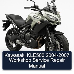 2004-2007 Kawasaki Versys KLE500 Service Repair Workshop Manual PDF