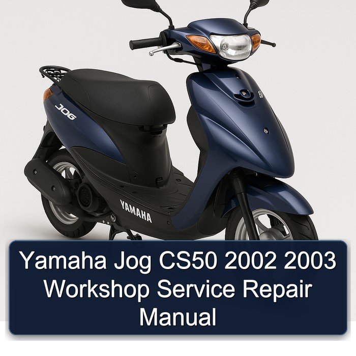 2002-2003 Yamaha Jog CS50 Service Repair Workshop Manual PDF