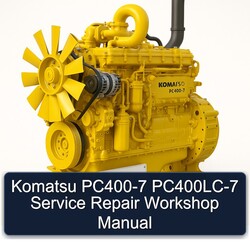 Komatsu PC400-7 Pc400lc-7 Service Repair Workshop Manual PDF