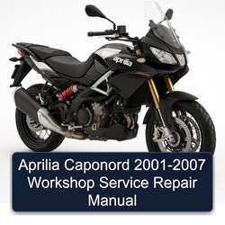 2001-2007 Aprilia Caponord Service Repair Workshop Manual PDF